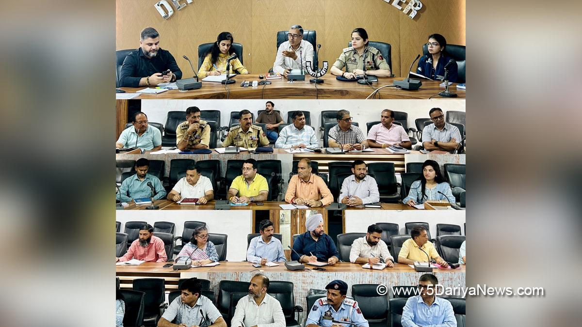 Rajesh Sharma, Kathua, DC Kathua, Deputy Commissioner Kathua, Shri Amarnath Ji Yatra 2026, SANJY 2026