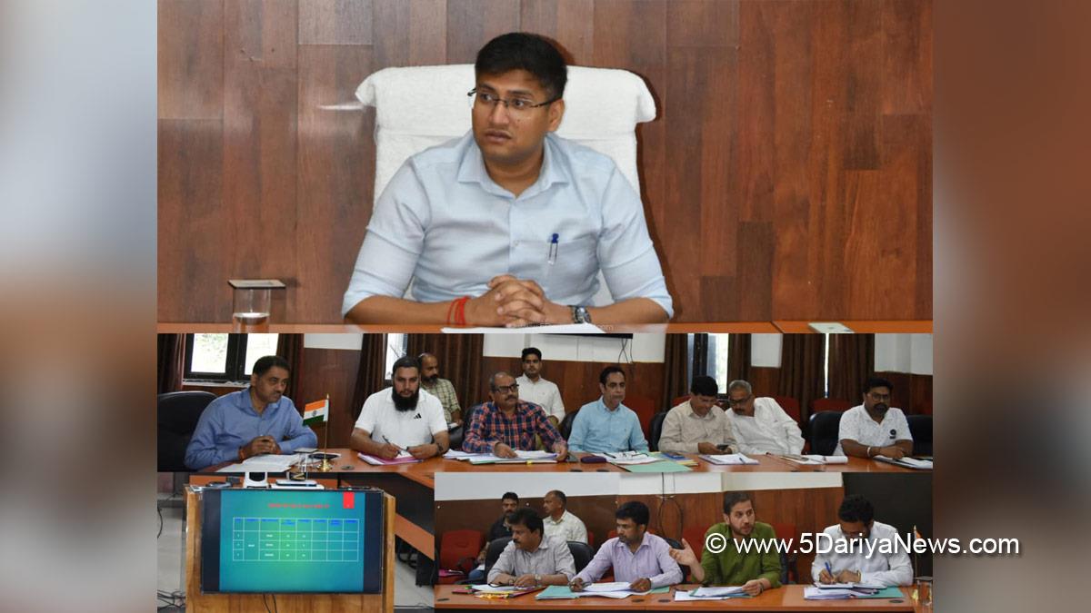 Kumar Abhishek, Reasi, Deputy Commissioner Reasi