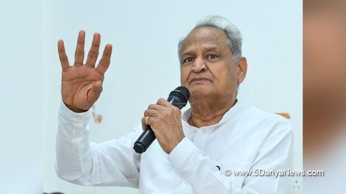 Ashok Gehlot, Jaipur, Rajasthan, Rajasthan Congress