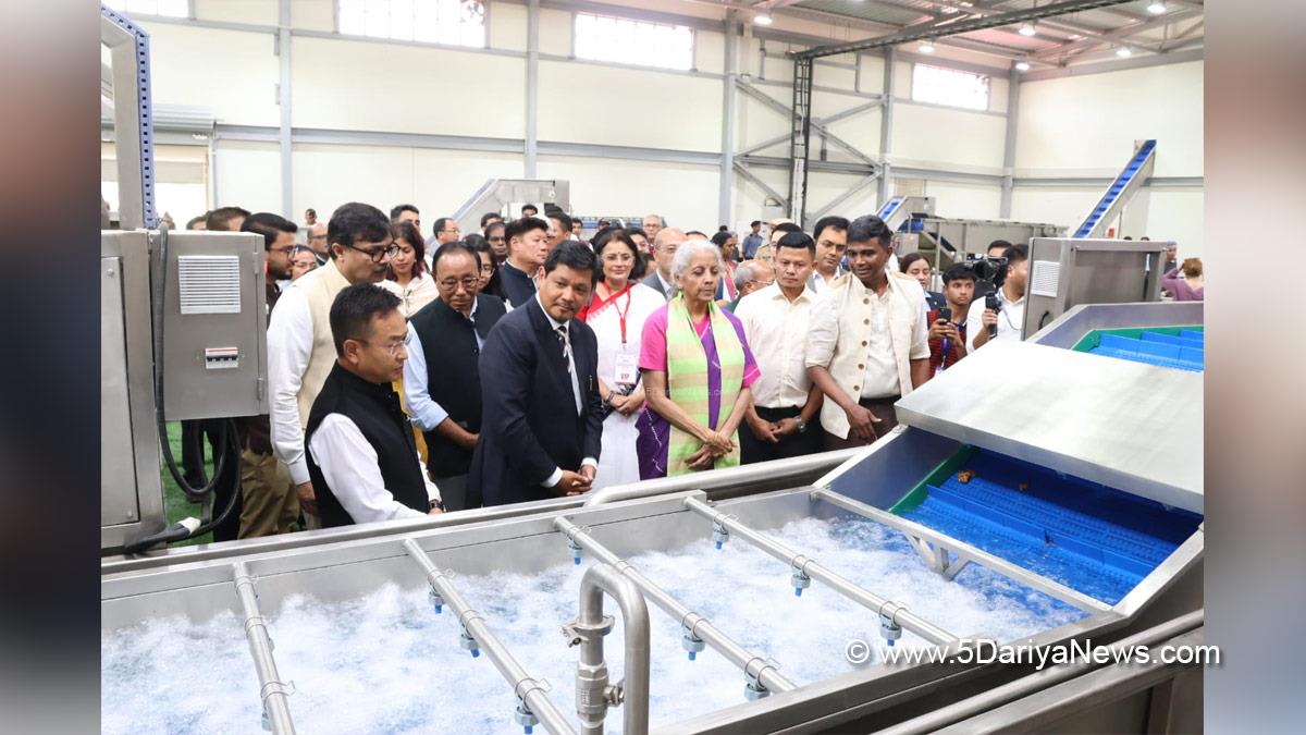 Nirmala Sitharaman, BJP, Bharatiya Janata Party, Conrad Kongkal Sangma, Conrad Sangma, Chief Minister of Meghalaya, Meghalaya, Prem Singh Tamang, Ri Bhoi