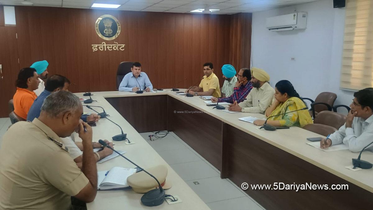 Rahul Chaba, DC Faridkot, Deputy Commissioner Faridkot, Faridkot 