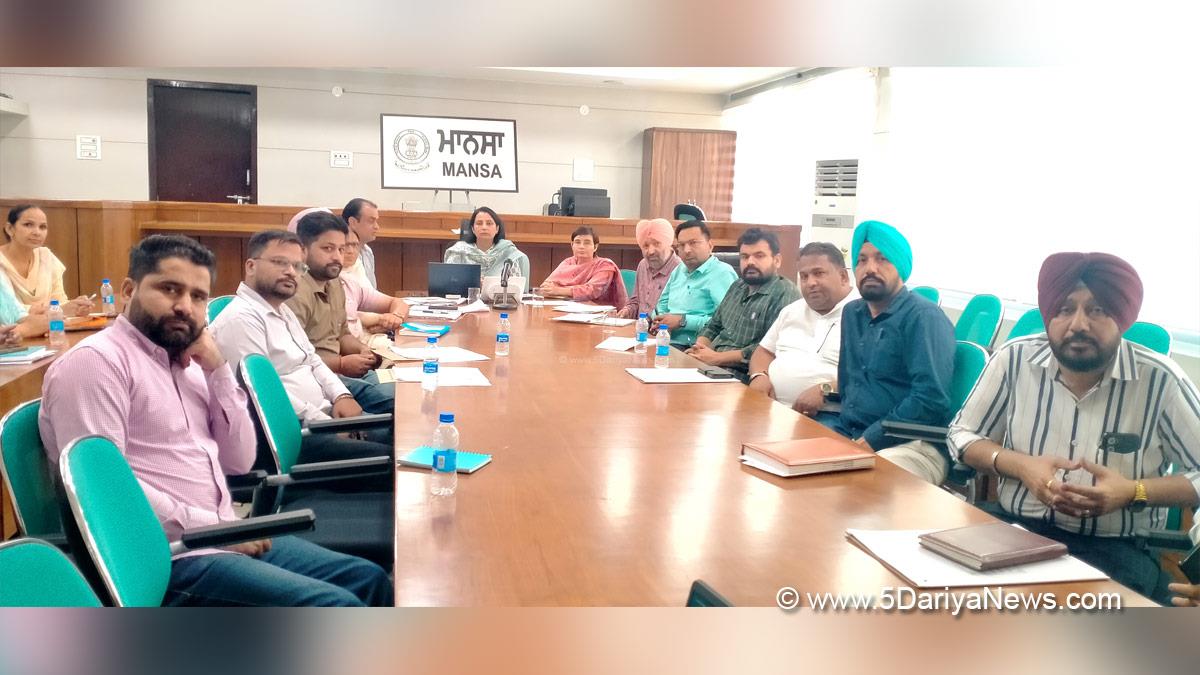 Navjot Kaur, DC Mansa, Deputy Commissioner Mansa, Mansa