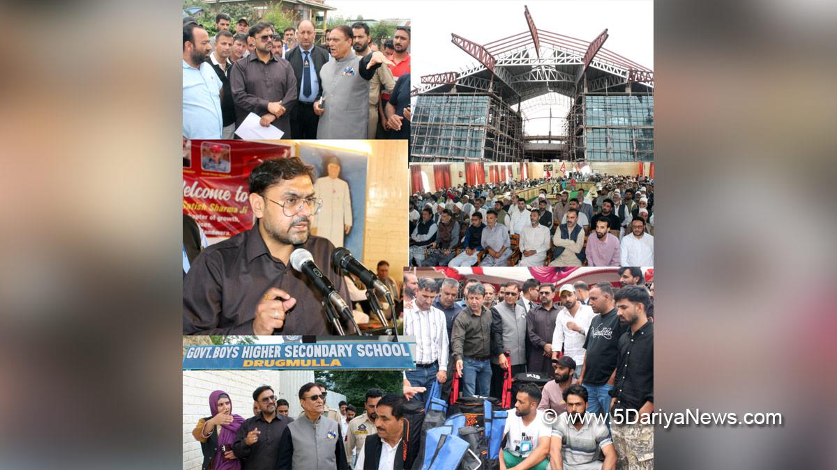Satish Sharma, Jammu and Kashmir National Conference, National Conference, Srinagar