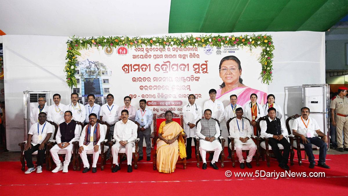 Droupadi Murmu, Mohan Charan Majhi, Bharatiya Janata Party, BJP, Chief Minister of Odisha, Odisha, Bhubaneswar, President of India