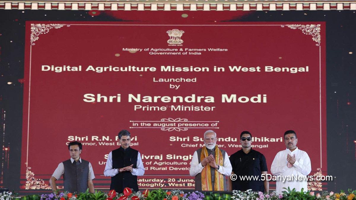 Narendra Modi, BJP, Bharatiya Janata Party, Prime Minister of India, Suvendu Adhikari, Chief Minister of West Bengal, Hooghly, West Bengal