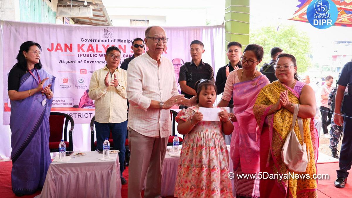 Yumnam Khemchand Singh, BJP Manipur, Chief Minister of Manipur, Imphal, Manipur