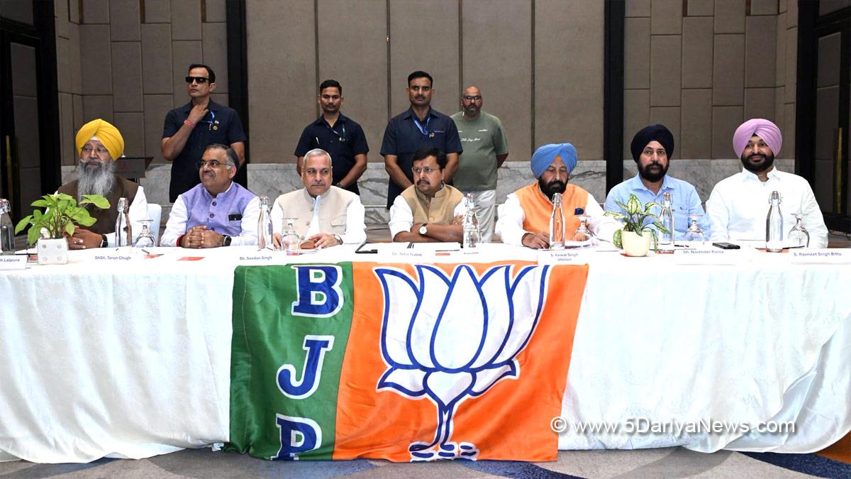 Nitin Nabin, Tarun Chugh, BJP Punjab, Punjab, Punjab News, Latest Punjab News, Kewal Singh Dhillon, Ravneet Bittu