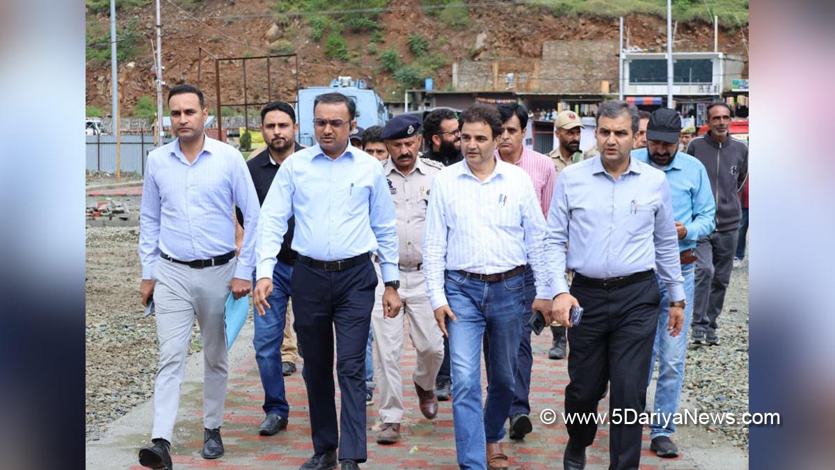Ramesh Kumar, DDC Jammu, Divisional Commissioner Jammu, Mohammad Alyas Khan, Ramban, Deputy Commissioner Ramban, Shri Amarnath Ji Yatra 2026, SANJY 2026