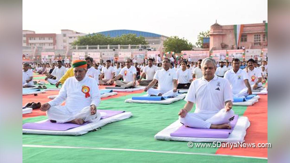 Ashwini Vaishnaw, BJP, Bharatiya Janata Party, Arjun Ram Meghwal, International Yoga Day, 12th International Yoga Day, New Delhi