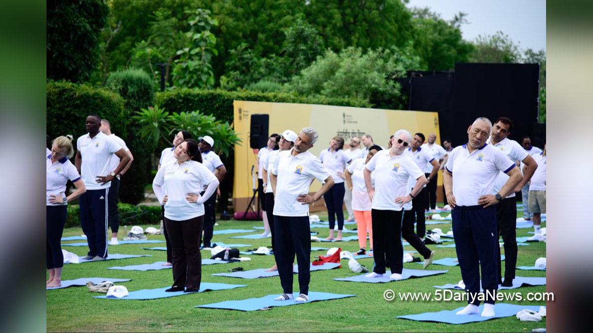 Subrahmanyam Jaishankar, BJP, Bharatiya Janata Party, International Yoga Day, 12th International Yoga Day, New Delhi