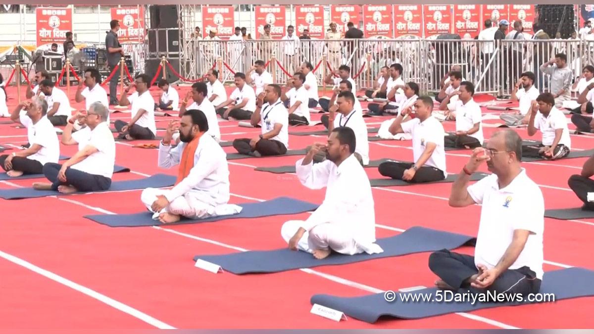 Samrat Choudhary, BJP Bihar, Chief Minister of Bihar, Patna, Bihar, International Yoga Day, 12th International Yoga Day