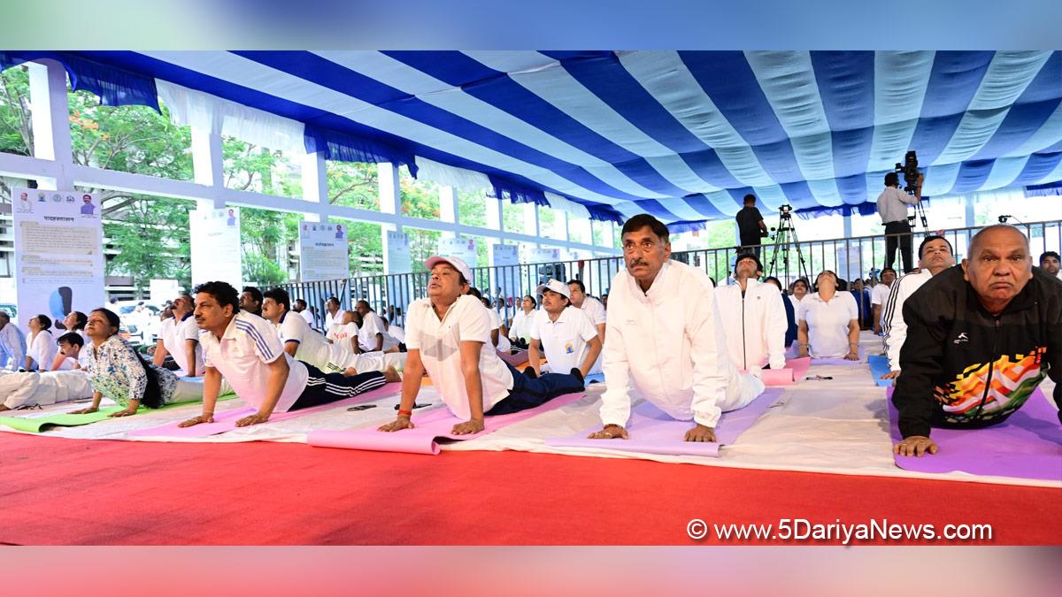 Sanjay Seth, Bharatiya Janata Party, BJP, International Yoga Day, 12th International Yoga Day, Ranchi