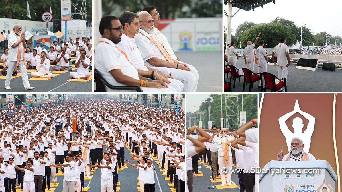 Narendra Modi, BJP, Bharatiya Janata Party, Prime Minister of India, Prataprao Jadhav, Suvendu Adhikari, BJP West Bengal, Chief Minister of West Bengal, West Bengal, Kolkata, International Day of Yoga, 12th International Day of Yoga