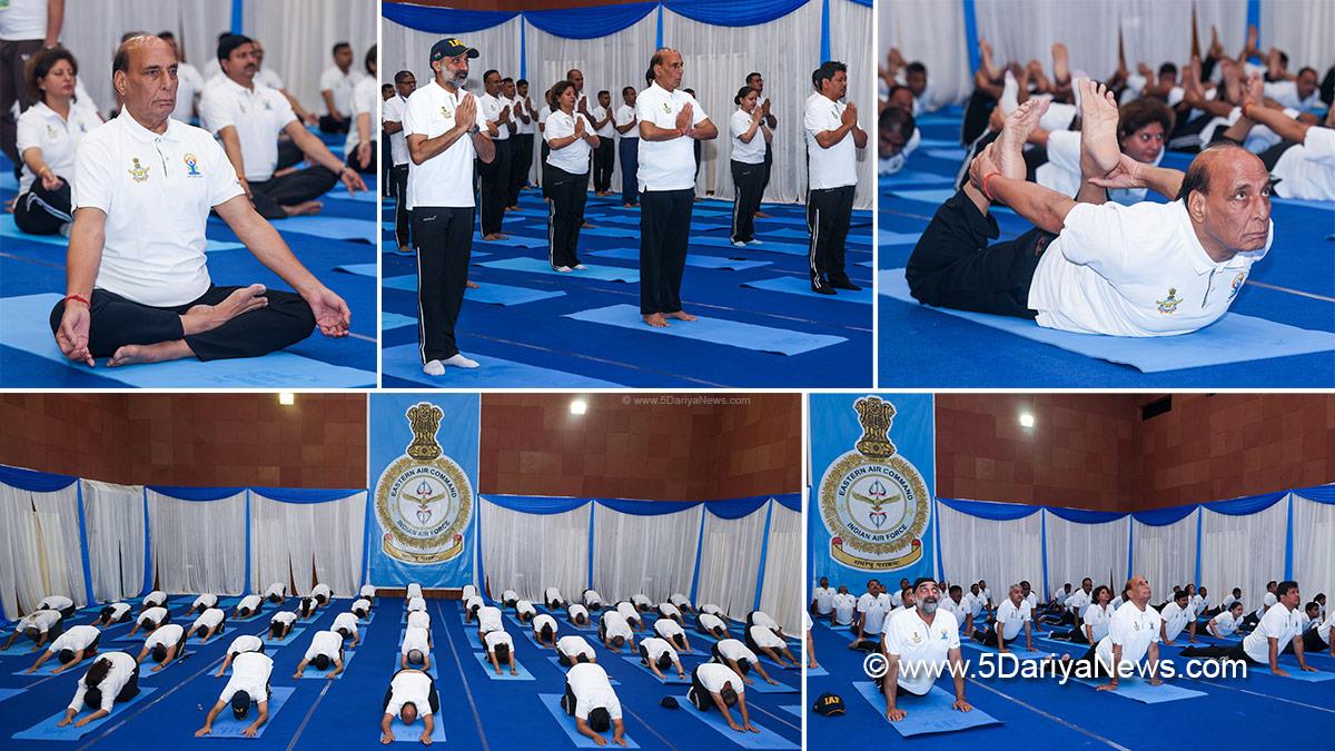 Rajnath Singh, Union Defence Minister, Defence Minister of India, BJP, Bharatiya Janata Party, International Day of Yoga, 12th International Day of Yoga, International Day of Yoga 2026, Shillong