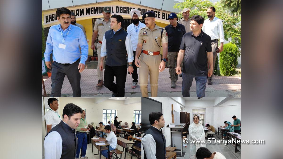 Athar Aamir Khan, Budgam, Deputy Commissioner Budgam, DC Budgam, Hariprasad KK