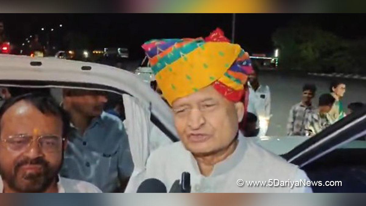 Ashok Gehlot, Jaipur, Rajasthan, Rajasthan Congress