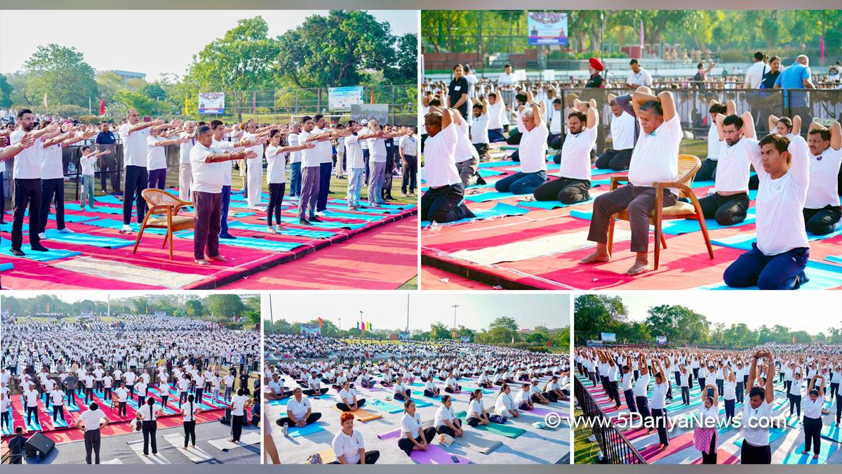 Gulab Chand Kataria, Governor of Punjab, Punjab Governor, Punjab Raj Bhavan, 12th International Day of Yoga 2026, International Day of Yoga 2026, International Day of Yoga, International Yoga Day