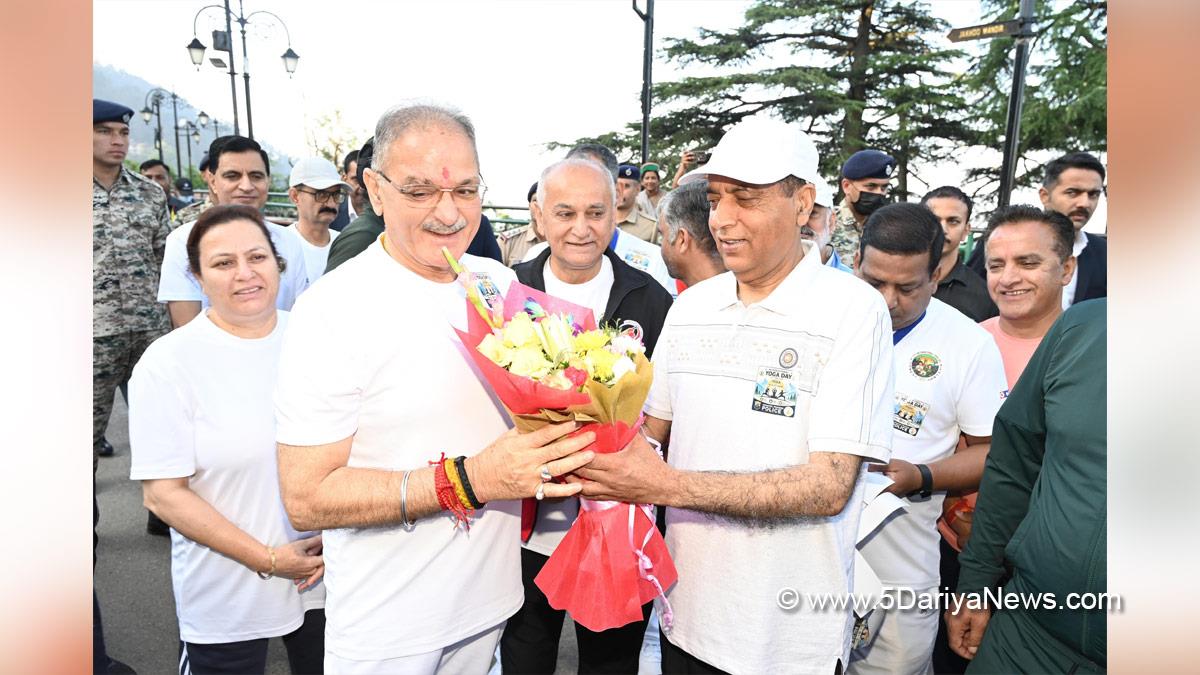 Jai Ram Thakur, BJP Himachal, Shimla, BJP Himachal Pradesh, Kavinder Gupta, Himachal Pradesh, Himachal, BJP Himachal, Shimla, Raj Bhawan, 12th International Day of Yoga 2026, International Day of Yoga 2026, International Day of Yoga, International Yoga Day
