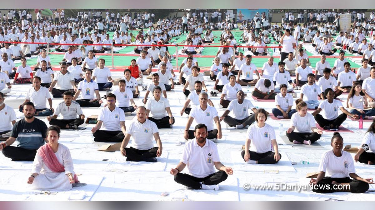 Nayab Singh Saini, Chief Minister of Haryana, BJP Haryana, Arti Singh Rao, Gian Chand Gupta, 12th International Day of Yoga 2026, International Day of Yoga 2026, International Day of Yoga, International Yoga Day