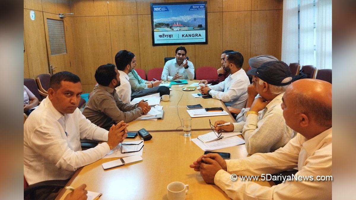 Hemraj Bairwa, Himachal Admin, Deputy Commissioner Kangra, Himachal Pradesh, DC Kangra