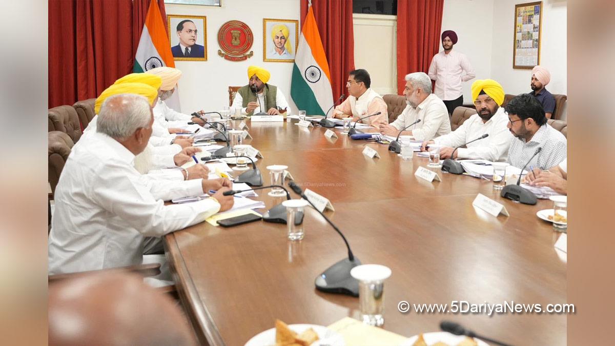Bhagwant Mann, Bhagwant Singh Mann, AAP Punjab, Chief Minister Of Punjab, Cabinet Decision Punjab