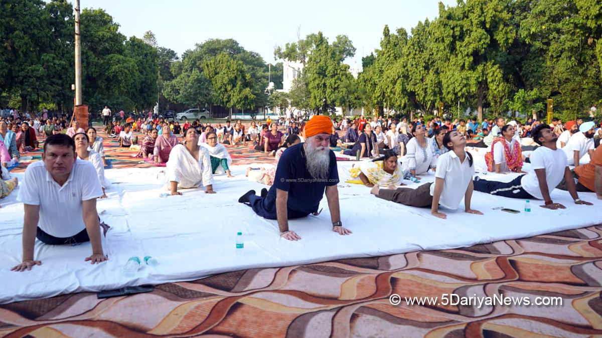 Kultar Singh Sandhwan, AAP Punjab, Kotkapura, Gurdit Singh Sekhon, Rahul Chaba, DC Faridkot, Deputy Commissioner Faridkot, Faridkot, 12th International Day of Yoga 2026, International Day of Yoga 2026, International Day of Yoga, International Yoga Day