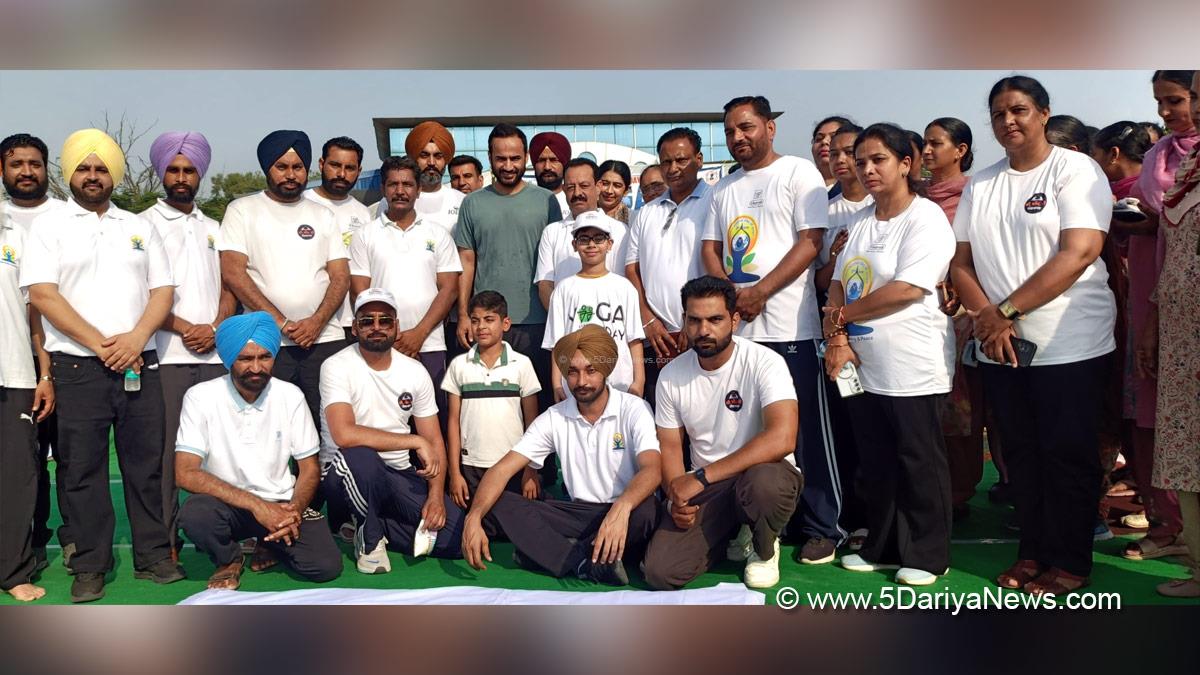 Gurmeet Singh Meet Hayer, Meet Hayer, AAP Punjab, Barnala, 12th International Day of Yoga 2026, International Day of Yoga 2026, International Day of Yoga, International Yoga Day