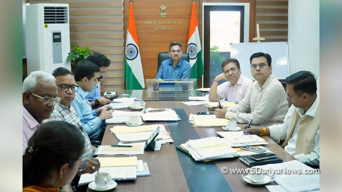 Anurag Rastogi, Chief Secretary Haryana, Haryana, Haryana Administration, Haryana News, Haryana Latest News, Todays Haryana News, Haryana Breaking News