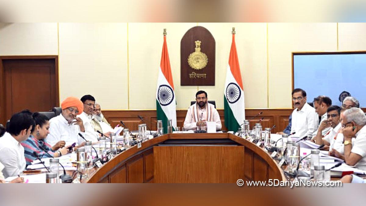 Nayab Singh Saini, Haryana, Chief Minister of Haryana, BJP Haryana, Haryana News, Haryana Latest News, Todays Haryana News, Haryana Breaking News, Viksit Haryana 2047, Cabinet Decisions Haryana
