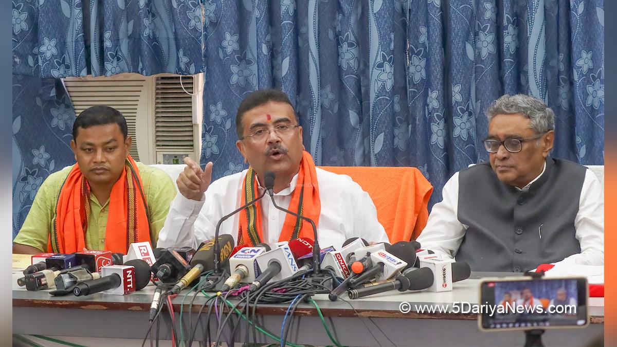 Suvendu Adhikari, BJP West Bengal, Chief Minister of West Bengal, West Bengal, Kolkata