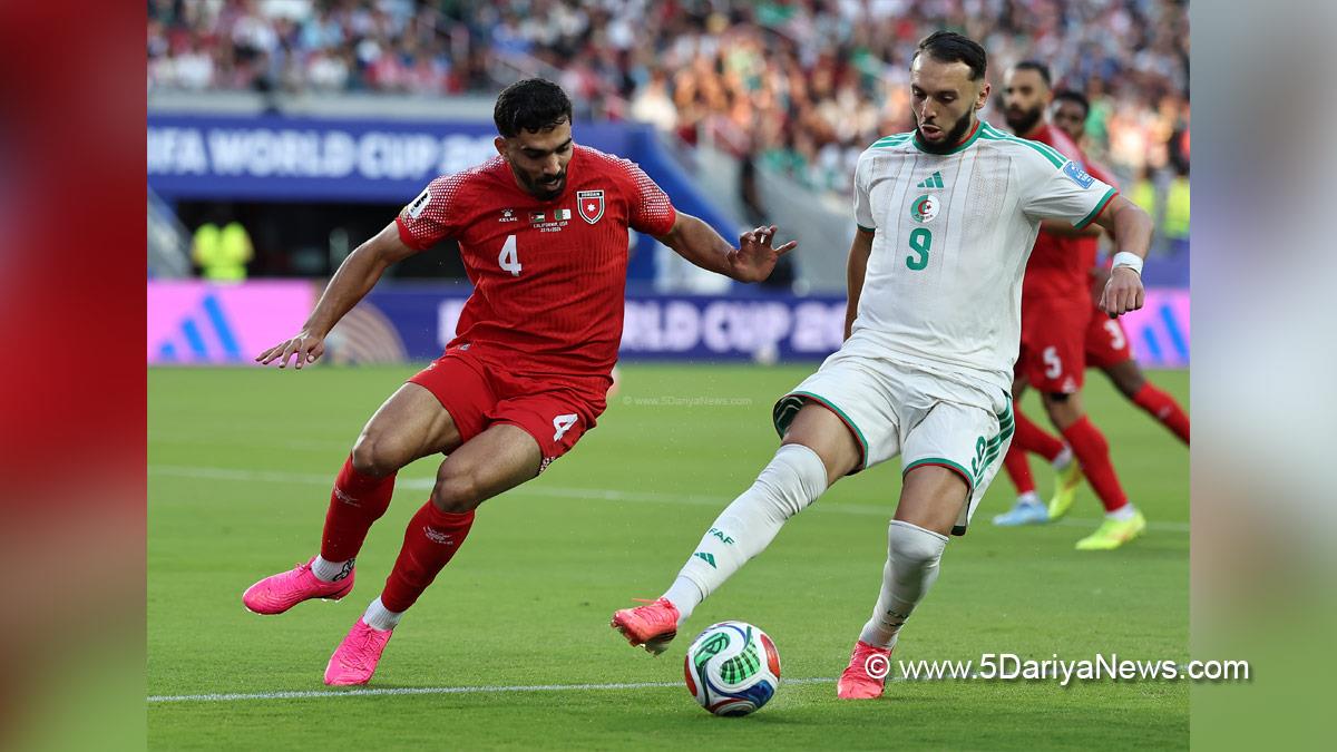 Sports News, Foorball, FIFA World Cup, FIFA World Cup 2026, Algeria, Jordan, Santa Clara