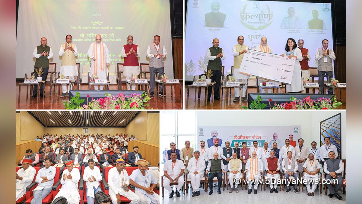 Amit Shah, Union Home Minister, BJP, Bharatiya Janata Party, Shivraj Singh Chouhan, Krishan Pal Gurjar, New Delhi