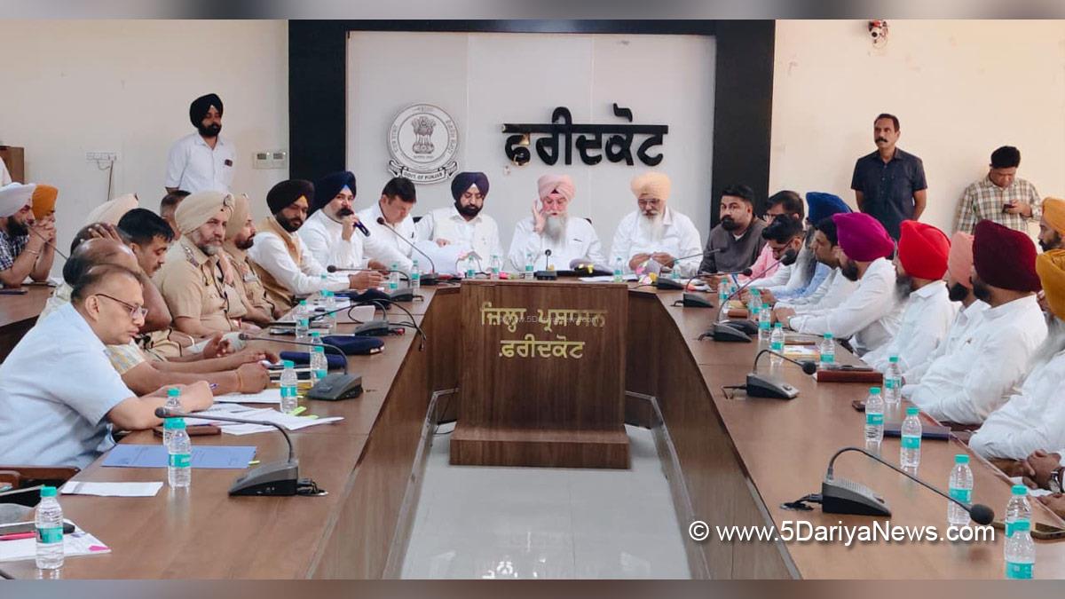 Kultar Singh Sandhwan, AAP Punjab, Hardeep Singh Mundian, Gurdit Singh Sekhon, Amolak Singh, Rahul Chaba, DC Faridkot, Deputy Commissioner Faridkot, Faridkot, Anti Drug Mission, Drive Against Drugs, Comprehensive Action against Drug Abuse, CADA, Nasha Mukt Bharat Abhiyan, War Against Drugs, Yudh Nashian Virudh