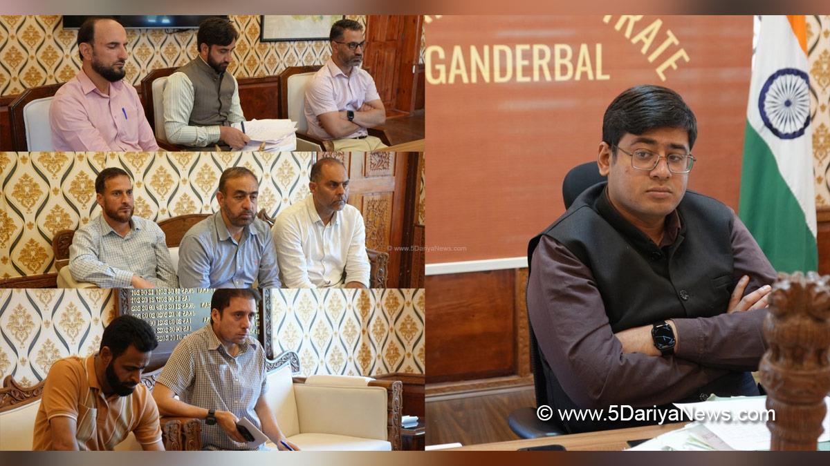 Jatin Kishore, Ganderbal, Deputy Commissioner Ganderbal