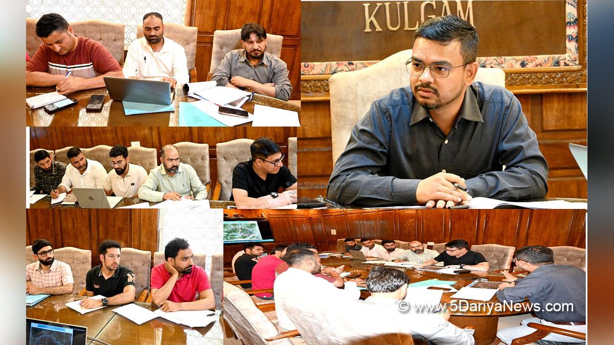 Shahzad Alam, Kulgam, Deputy Commissioner Kulgam