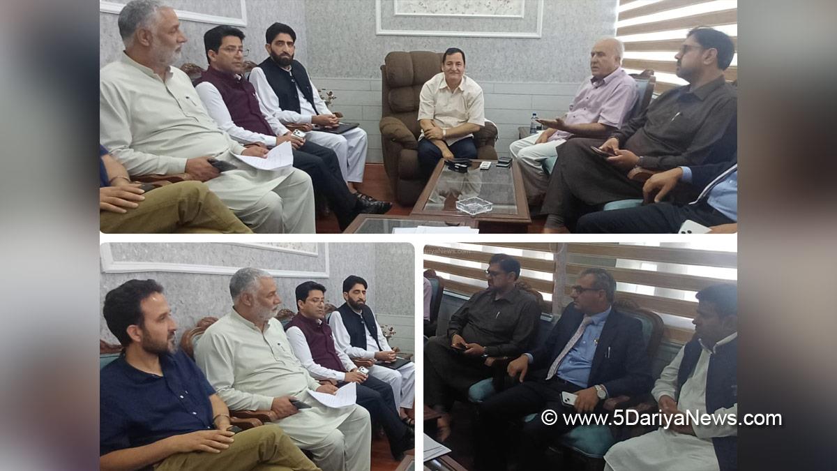 Javid Ahmad Dar, Javid Dar, Jammu and Kashmir National Conference, National Conference, Satish Sharma, Srinagar