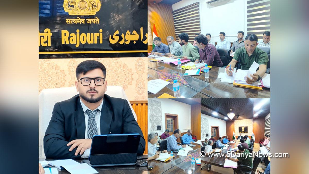 Abhishek Sharma, Rajouri, DC Rajouri, Deputy Commissioner Rajouri