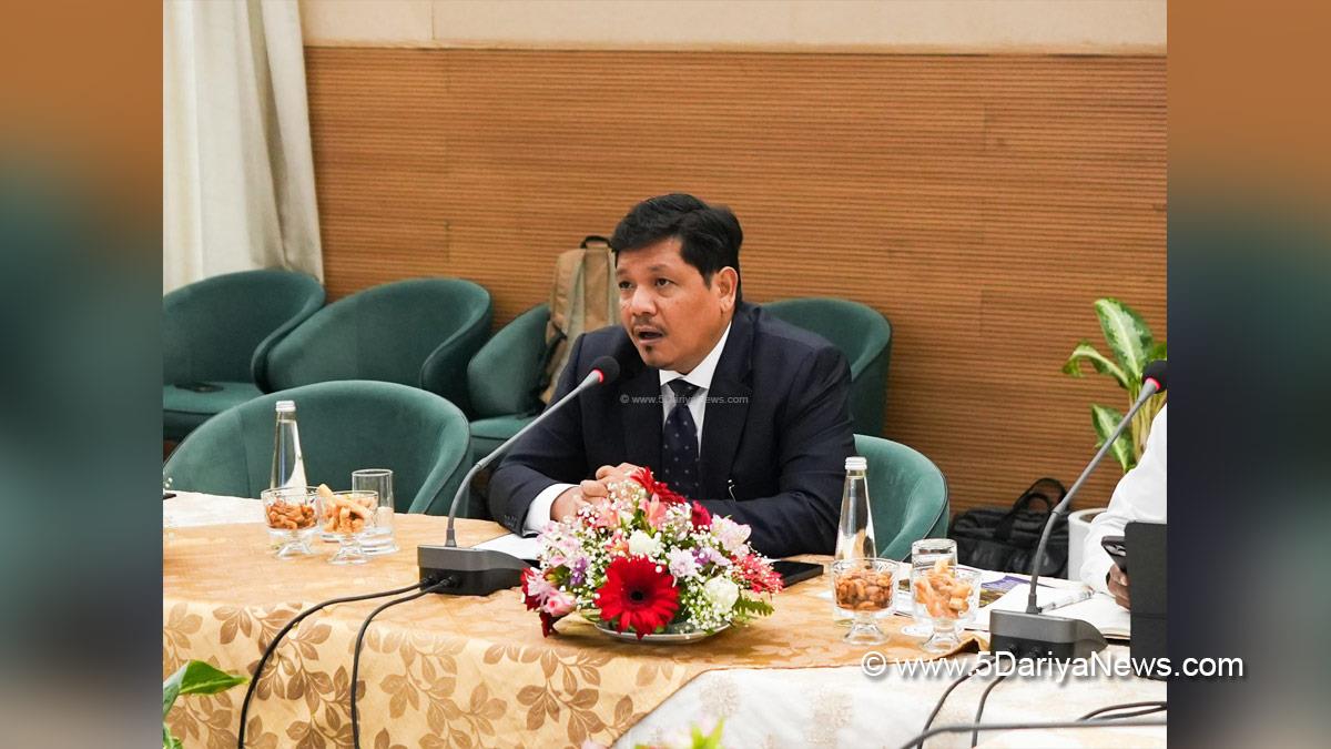 Conrad Kongkal Sangma, Conrad Sangma, Chief Minister of Meghalaya, Meghalaya, National Peoples Party