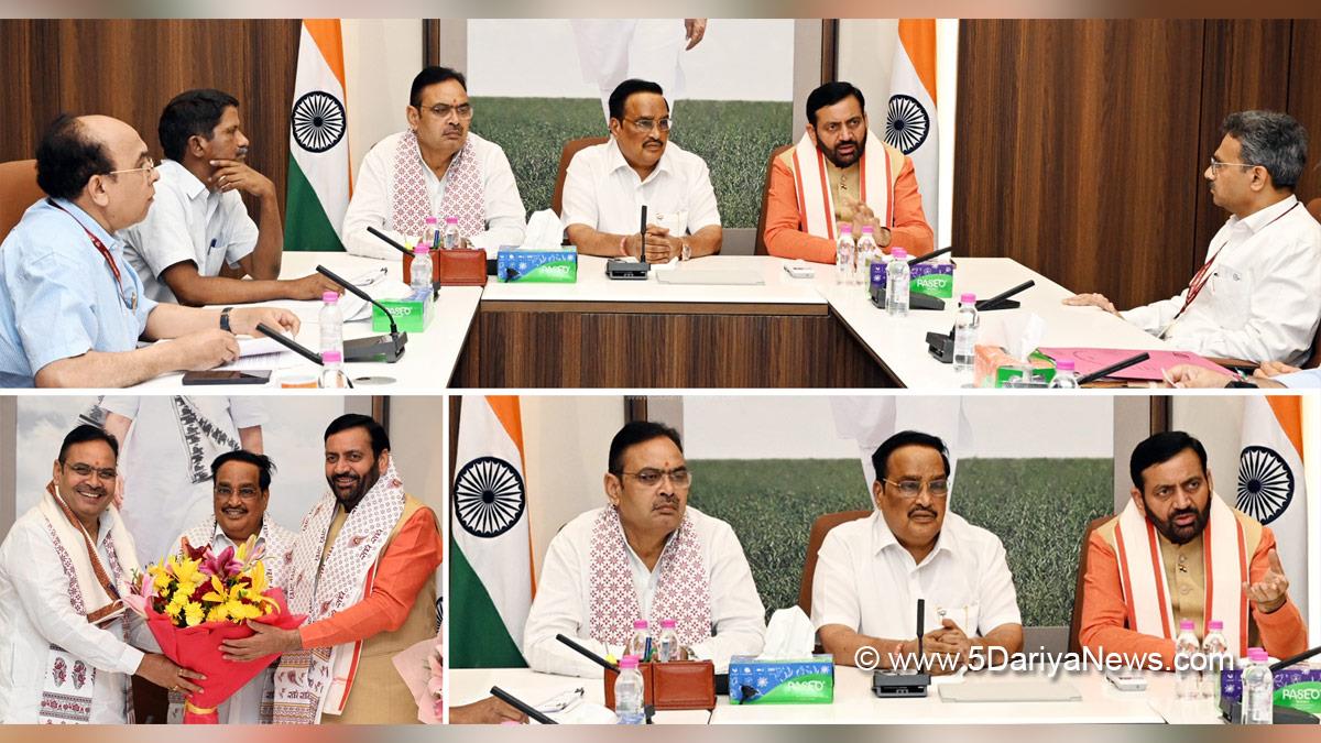 Nayab Singh Saini, Chief Minister of Haryana, BJP Haryana, CR Paatil, Chandrakant Raghunath Paatil, Bhajan Lal Sharma, BhajanLal Sharma, Chief Minister Of Rajasthan, Anurag Rastogi, Chief Secretary Haryana