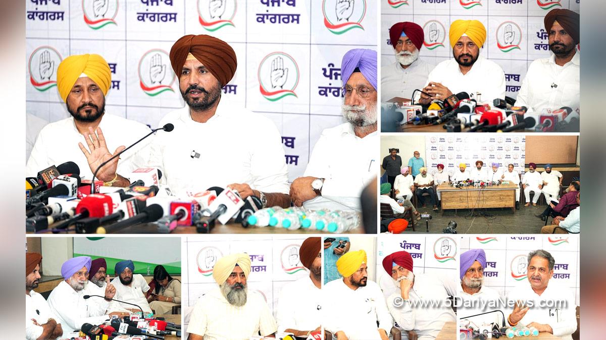 Amrinder Singh Raja Warring, Congress, Punjab Congress, Amarinder Singh Raja Warring, Charanjit Singh Channi, Sukhjinder Singh Randhawa, Vijay Inder Singla, Pargat Singh, Sukhpal Singh Khaira 