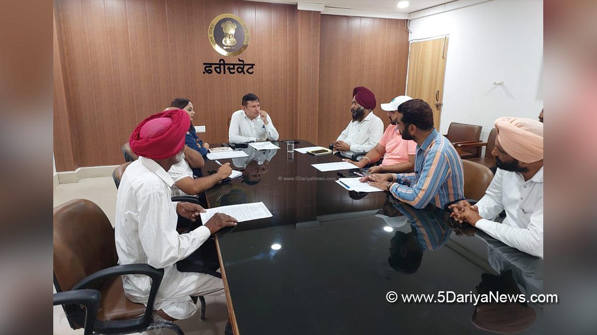 Rahul Chaba, DC Faridkot, Deputy Commissioner Faridkot, Faridkot 