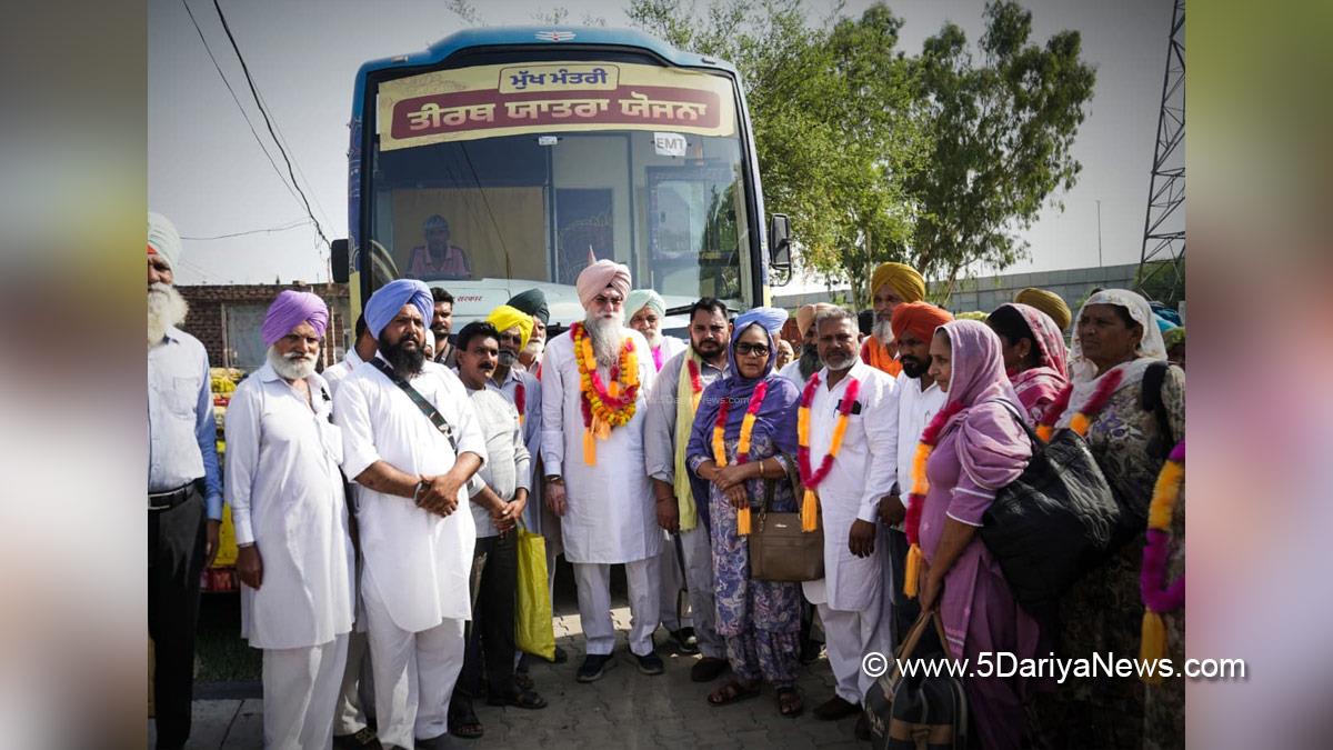 Kultar Singh Sandhwan, AAP Punjab, Kotkapura, Mukh Mantri Teerth Yatra, Mukh Mantri Tirth Yatra Scheme