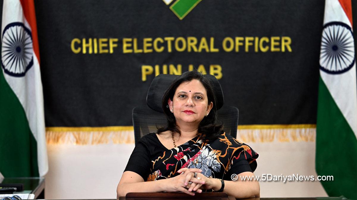 Anindita Mitra, Election Commision Punjab, ECI, Chief Electoral Officer Punjab, CEO Punjab