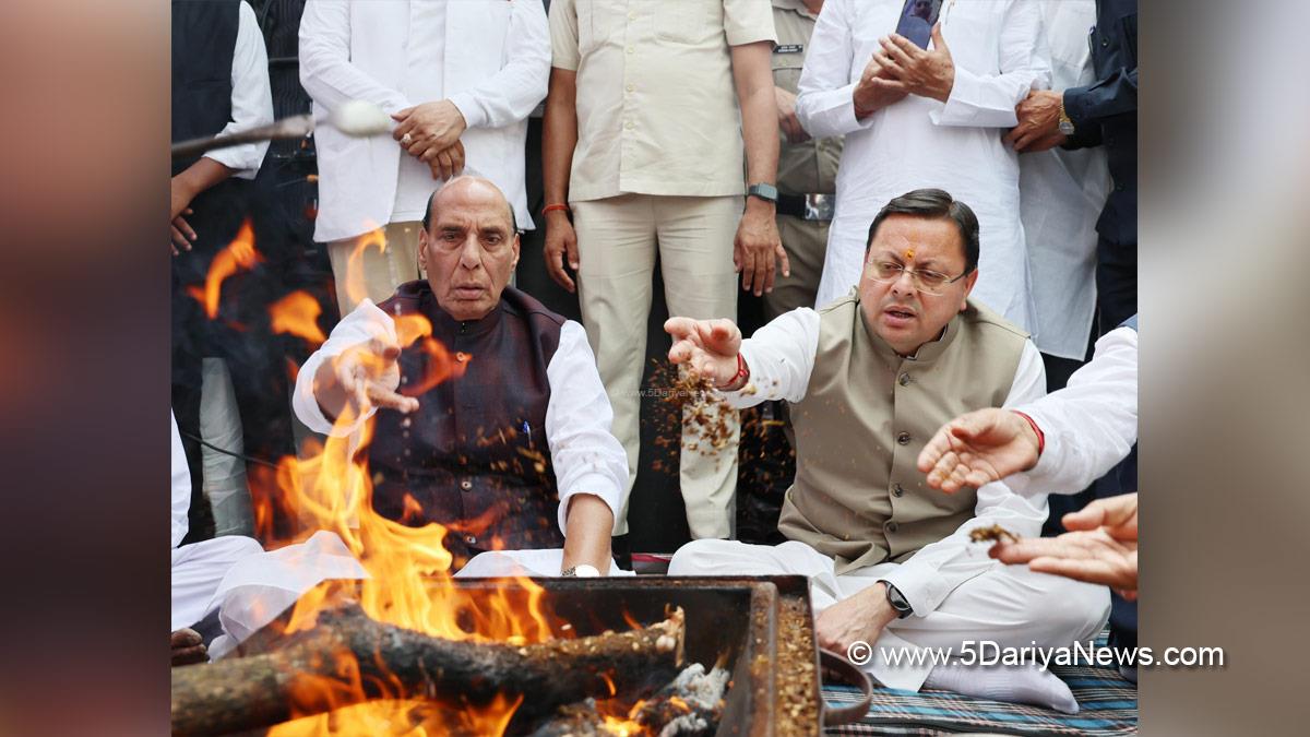 Pushkar Singh Dhami, Chief Minister of Uttarakhand, BJP Uttarakhand, Uttarakhand, Dehradun, Uttarakhand News, Dehradun News, Rajnath Singh, Jaspal Rana