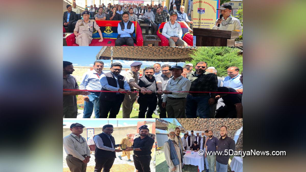 Shrikant Suse, Shrikant Balasaheb Suse, Kupwara, Deputy Commissioner Kupwara, 79th Raising Day, Zila Sainik Welfare Office Kupwara