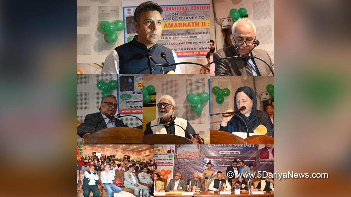Dr Bilal Mohi Ud Din Bhat, Anantnag, DC Anantnag, Deputy Commissioner Anantnag