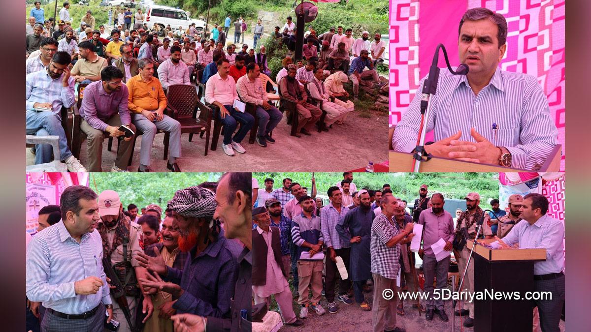 Mohammad Alyas Khan, Ramban, Deputy Commissioner Ramban