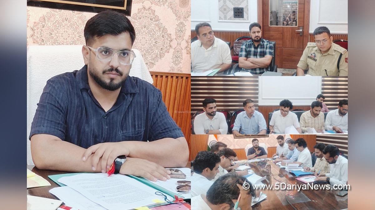 Abhishek Sharma, Rajouri, DC Rajouri, Deputy Commissioner Rajouri