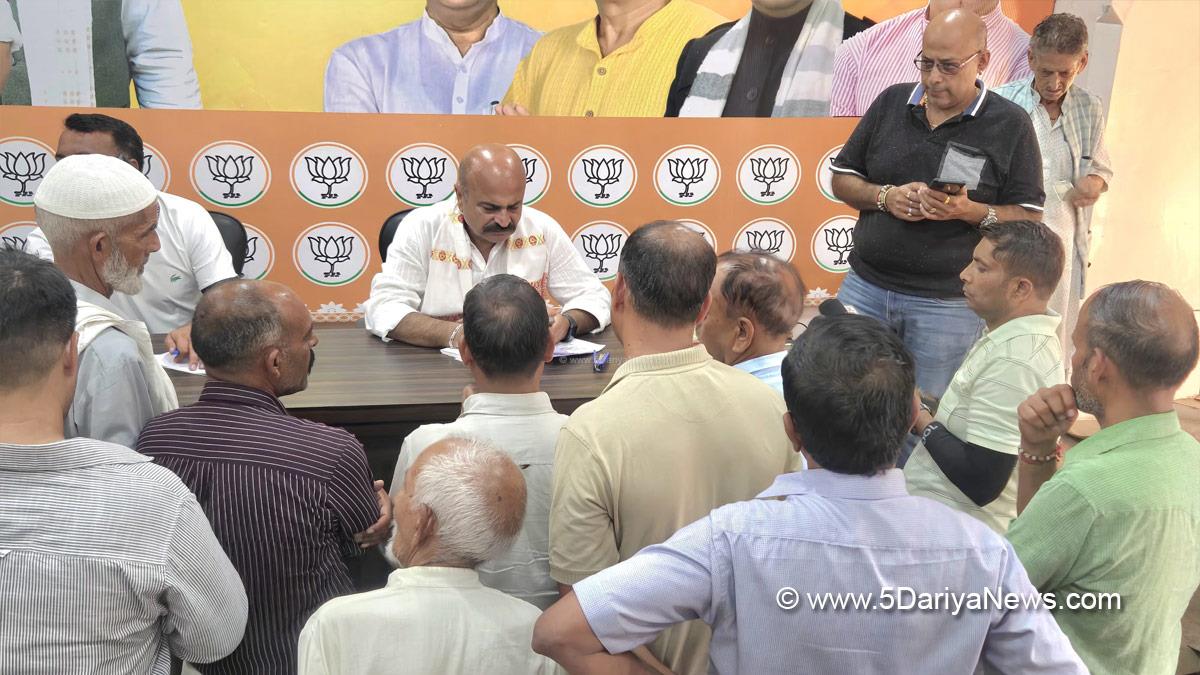 Yudhvir Sethi, Jammu, Bharatiya Janata Party, BJP, BJP JK
