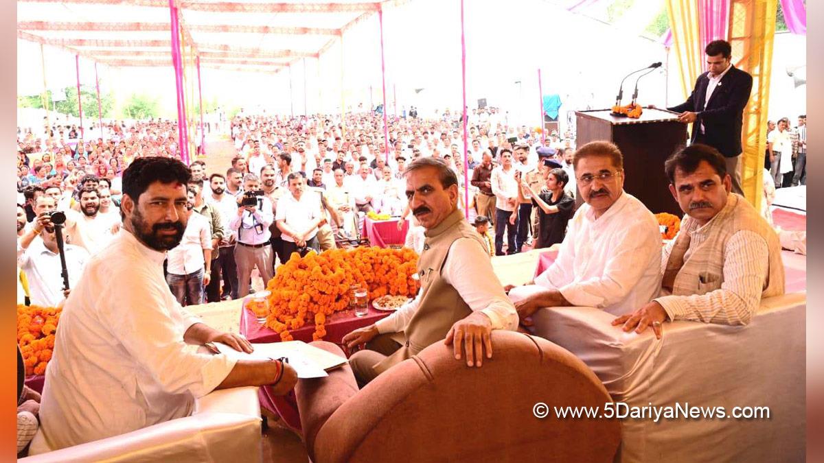 Sukhvinder Singh Sukhu, Thakur Sukhvinder Singh Sukhu, Himachal Congress, Shimla, Chief Minister of Himachal Pradesh, Sanjay Awasthi